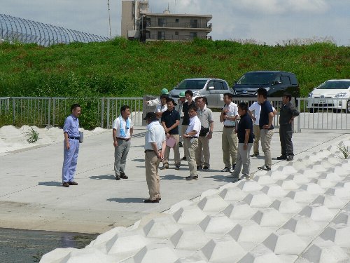 江戸川河川事務所管内_現場見学会