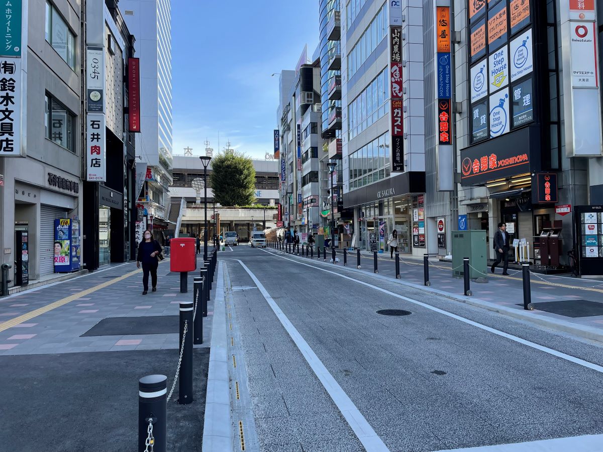 大宮停車場線大成線(駅前工区)道路整備工事