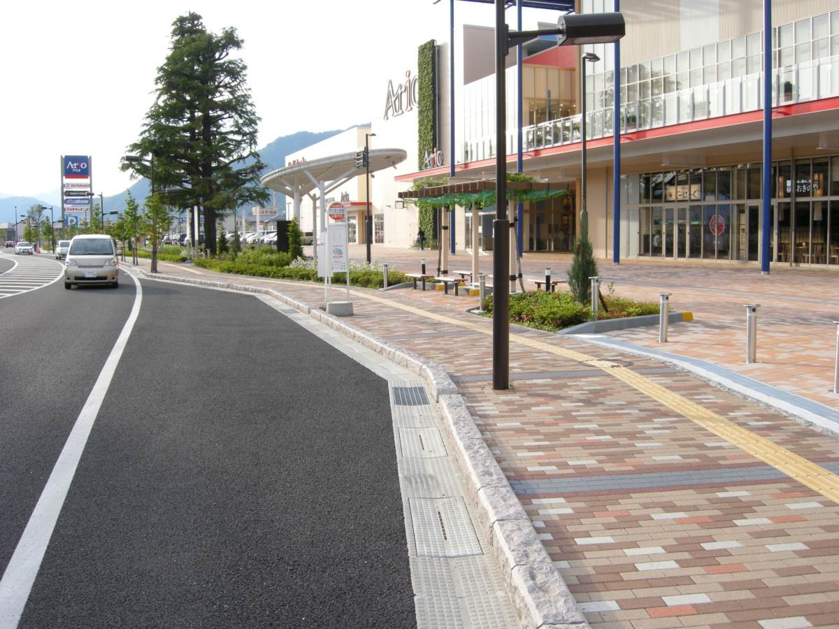 上田市天神3丁目道路造成工事