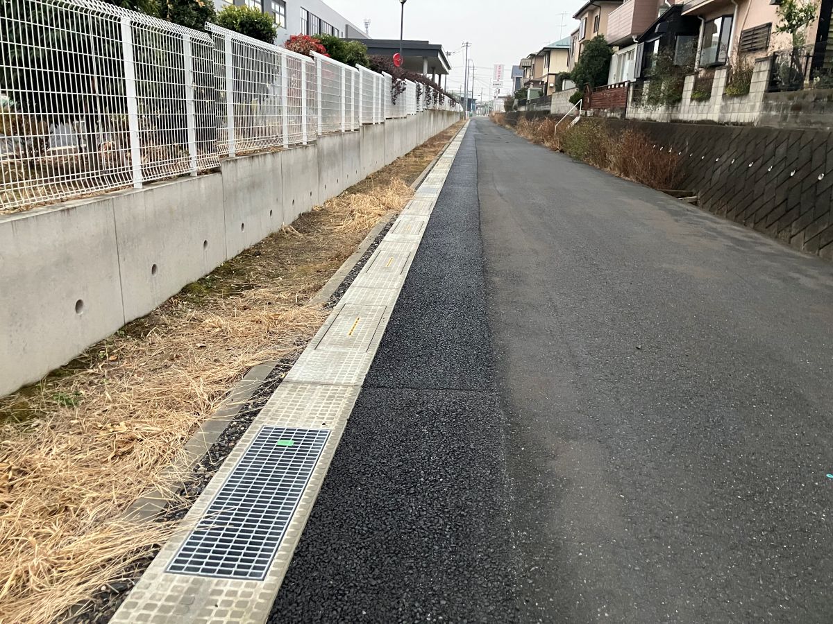 市道I-198号線道路改良工事