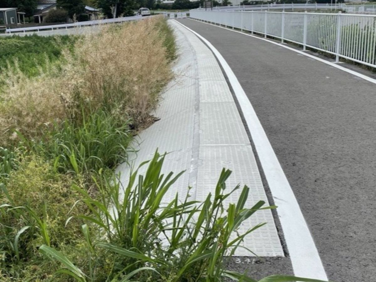 河川改修工事(新河岸川取付護岸工)