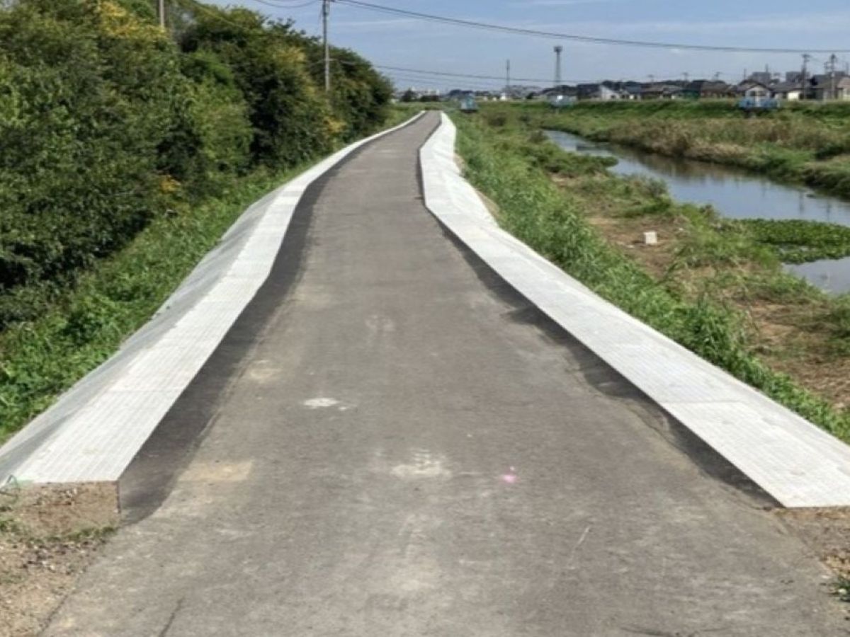 (ゼロ債務)総若加)河改(水辺)(法肩保護工)その3