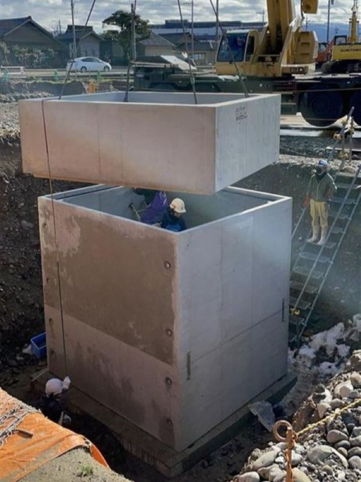 令和4年度 野々市市西部中央土地区画整理事業 C-4-1号調整池築造工事