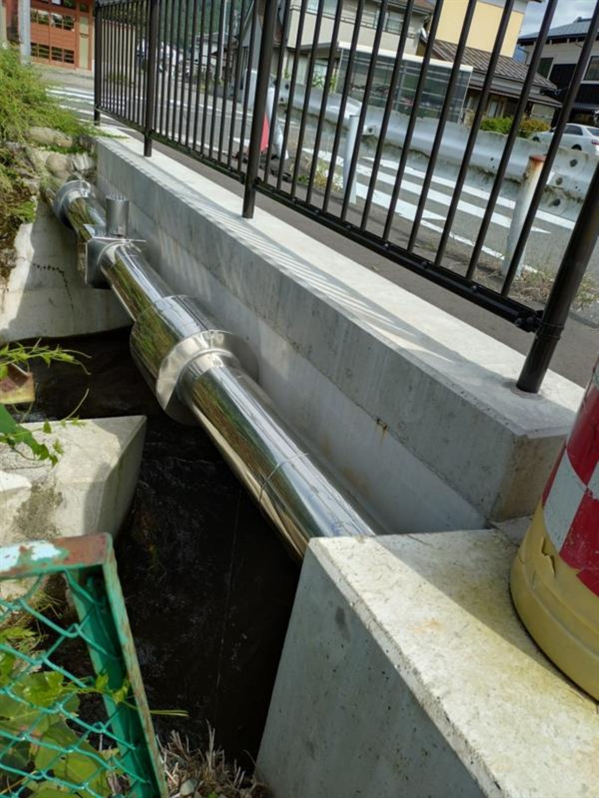 市道8-5号線 水路改修工事